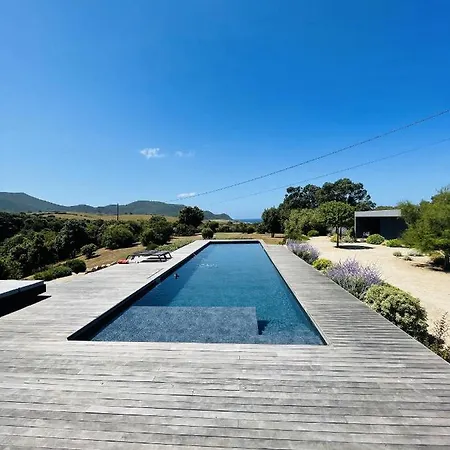 Paradis De 4 Villas T2 A Capo Di Feno A Seulement 800 Metres De La Plage * 아작시오