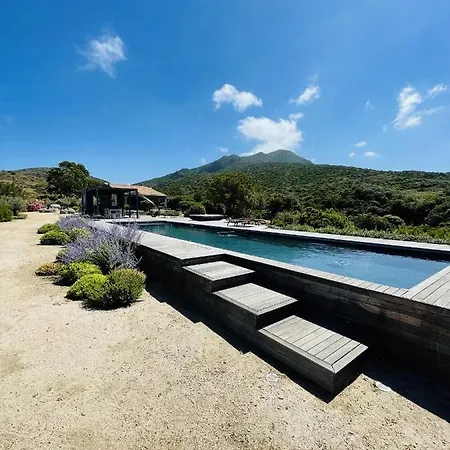 Paradis De 4 Villas T2 A Capo Di Feno A Seulement 800 Metres De La Plage 빌라 *